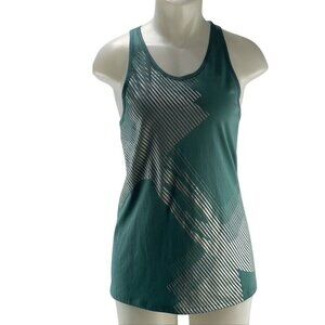 Under Armour Womens S/M Teal HeatGear Tank Top